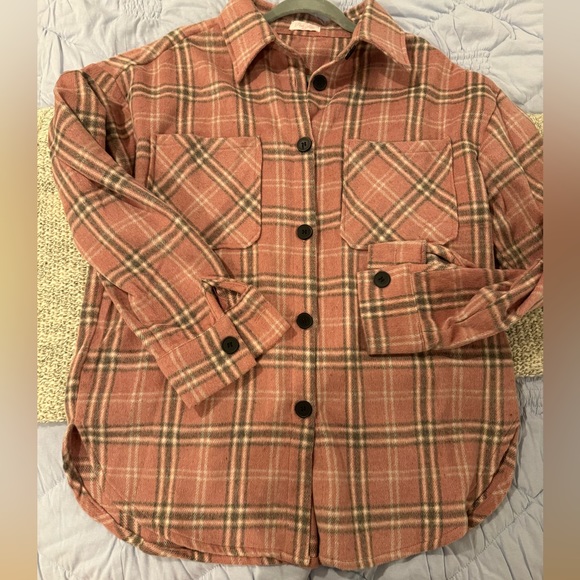 Pink Lily Shacket - Picture 4 of 4